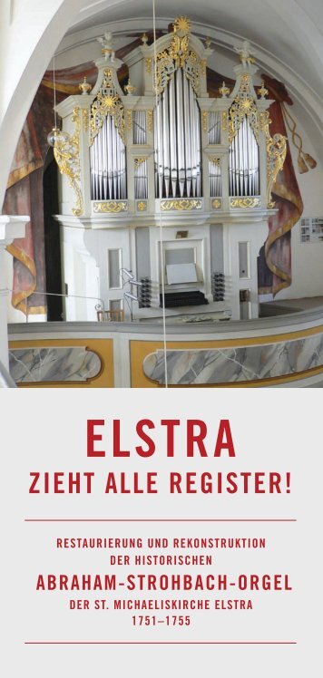 Elstraer Strohbach Orgel