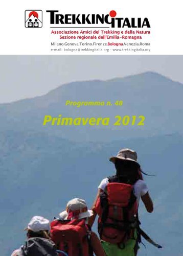 Programma N. 48 P Rimavera 2012 - Trekking Italia