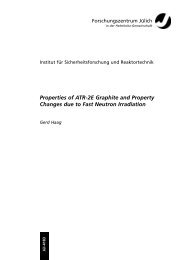 Properties of ATR-2E Graphite and Property Changes due to Fast ...