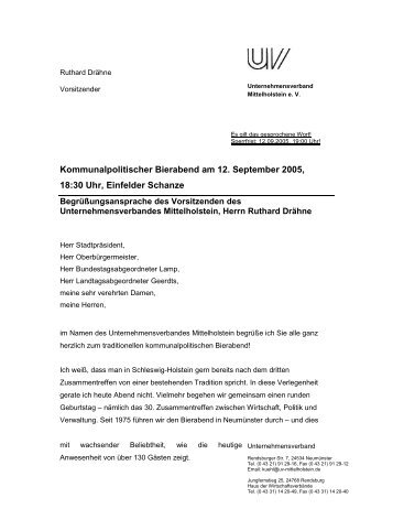 Rede unseres Vorsitzenden Ruthard Drähne anlässlich des 30 ...