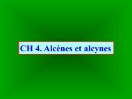 CH 4. Alcènes et alcynes - AFD