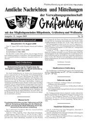 Ausgabe: 12. August 2009 Nr. 31 - Hiltpoltstein