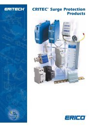 CRITEC® Surge Protection Products - GV Kinsman Electrical Products