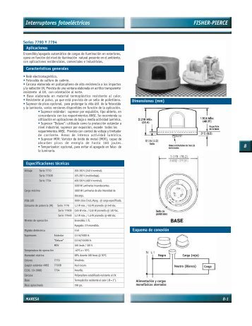 Interruptores fotoeléctricos FISHER-PIERCE - Maresa