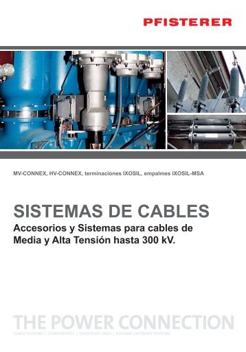 Sistemas de cables | Alta Tensión - Pfisterer