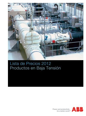 Descarga nuestro catálogo de productos ABB en formato PDF