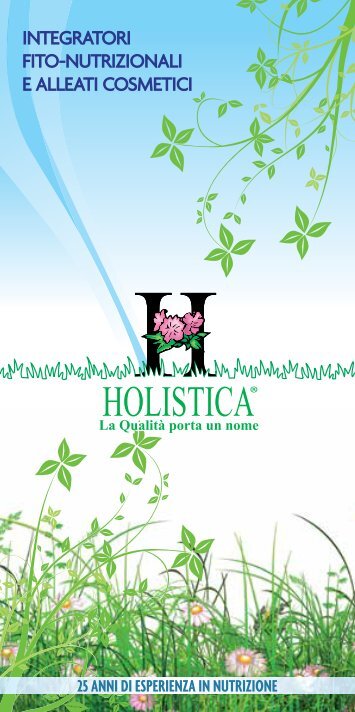 Scarica il catalogo Holistica in formato PDF - Sangalli
