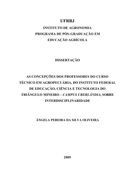 IFTM Seminários de Pós-Graduação: Tópicos em Ciência e Tecnologia de  Alimentos - 4ª Edição