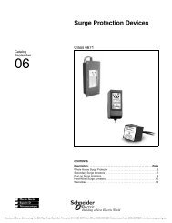 Schneider Electric Surge Protection Devices - Steven Engineering