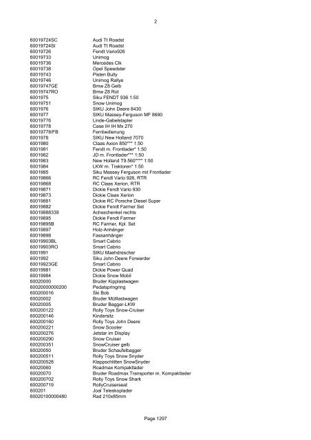 als PDF Datei - Katalog