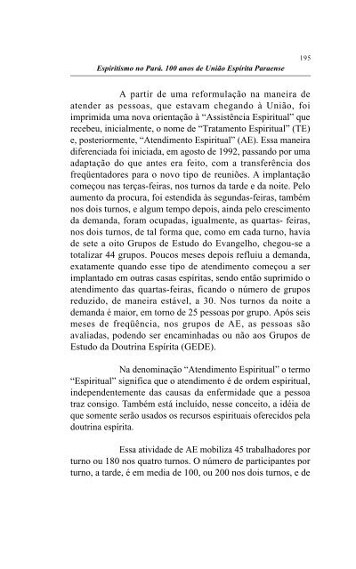 Livro História do Espiritismo no Pará - União Espírita Paraense