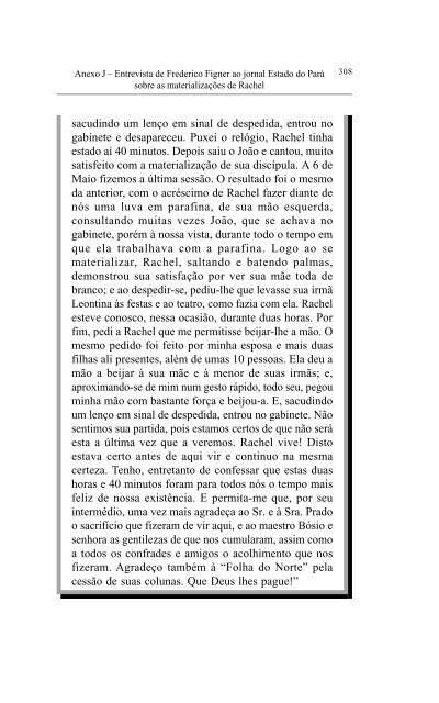 Livro História do Espiritismo no Pará - União Espírita Paraense