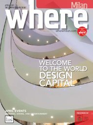 DESIGN CAPITAL - Where Milan