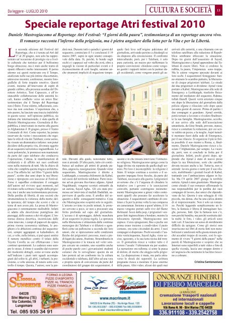 Luglio 2010 - Da Leggere