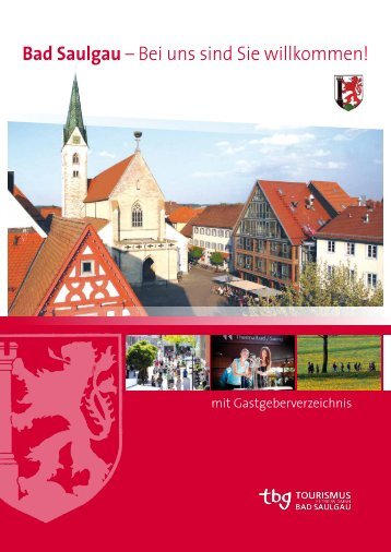 Gastgeberverzeichnis: 2012/2013 (PDF) - bei der Tbg-Bad Saulgau
