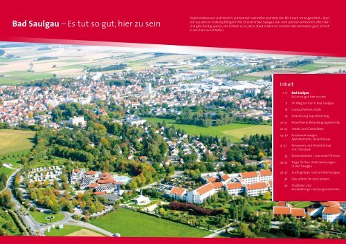 Gastgeberverzeichnis: 2012/2013 (PDF) - bei der Tbg-Bad Saulgau
