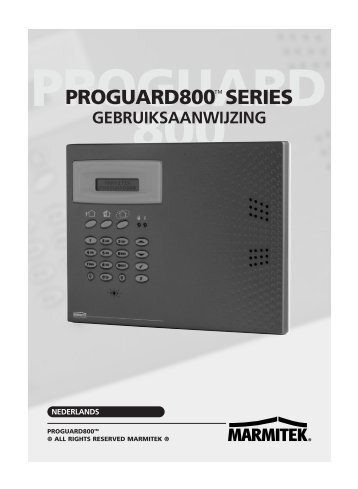 PROGUARD 800 - Intellihome