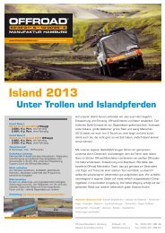 Island 2013 - Offroad Manufaktur Hamburg