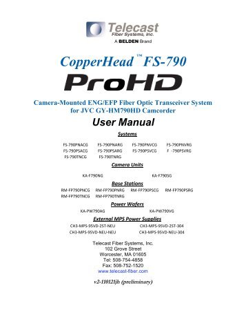 CopperHead FS-790 - JVC