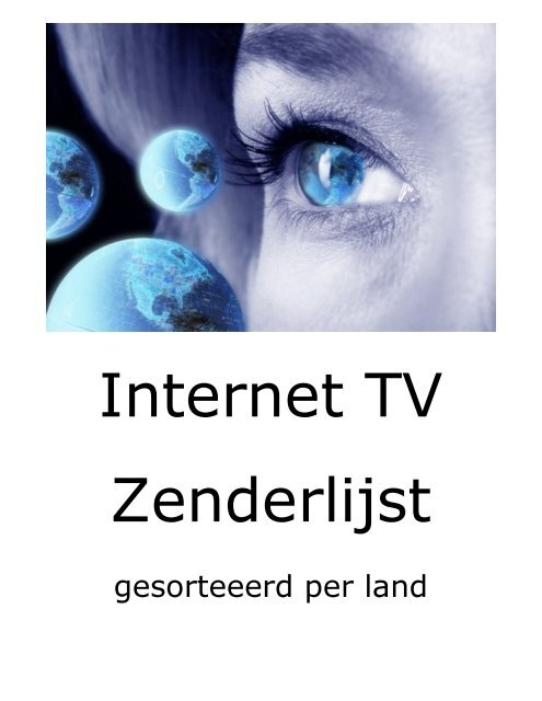 Internet TV Zenderlijst Landen - Amazon Web Services