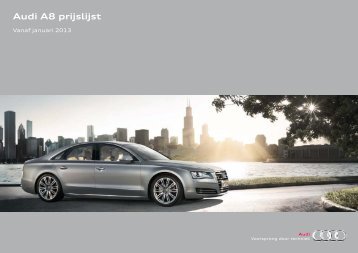A8 hybrid - S8 - Brochure aanvraag - Audi
