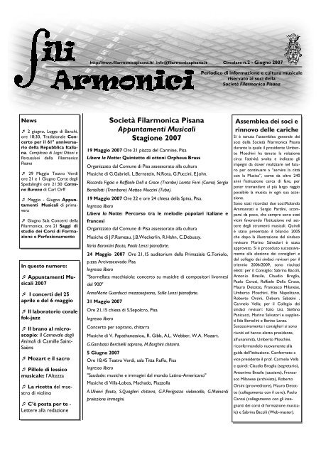 file pdf - Filarmonica Pisana