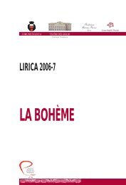 La Bohème [file PDF 3,43 MB] - Teatro del Giglio di Lucca