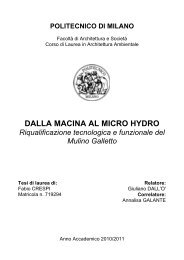 Dalla macina al micro hydro.pdf - Ecomuseo e Agenda 21 Parabiago