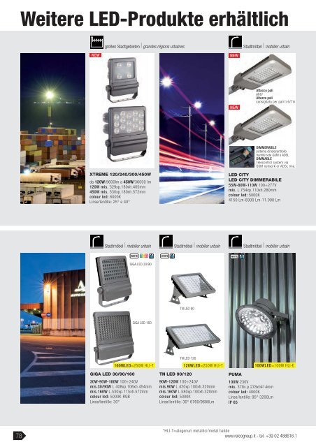 LED-Katalog Catalogue LED - dynalux