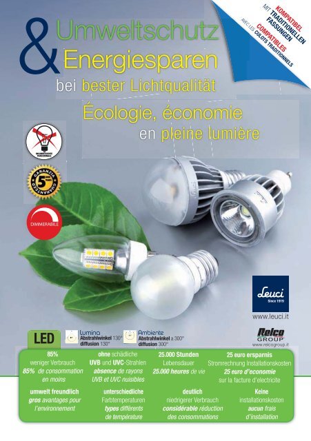 LED-Katalog Catalogue LED - dynalux