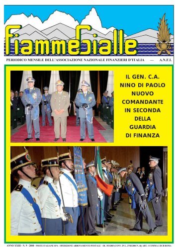 il gen. ca nino di paolo nuovo comandante in seconda della guardia ...