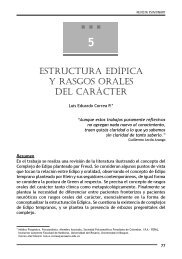 estructura edípica y rasgos orales del carácter - Clinica Montserrat