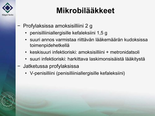 Luentomateriaali1 - Käypä hoito