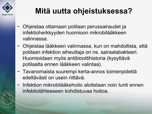 Luentomateriaali1 - Käypä hoito