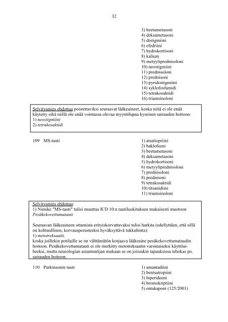 Sosiaali- ja terveysministeriön monisteita 2000: