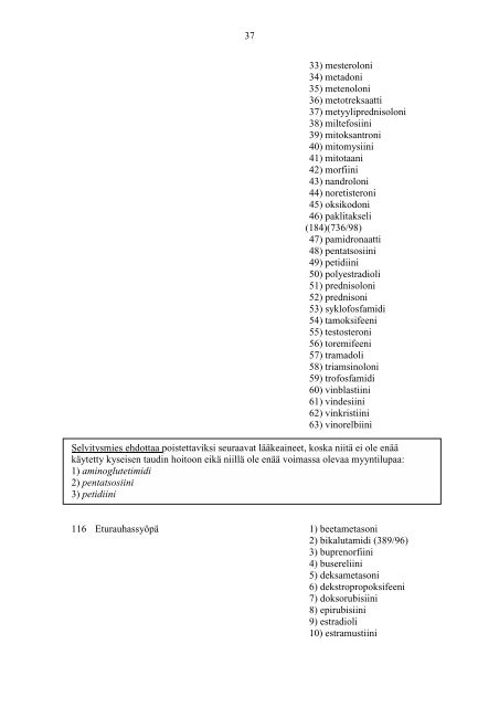 Sosiaali- ja terveysministeriön monisteita 2000: