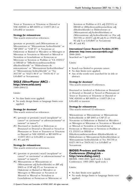 Docetaxel with prednisone or prednisolone for the treatment of ...