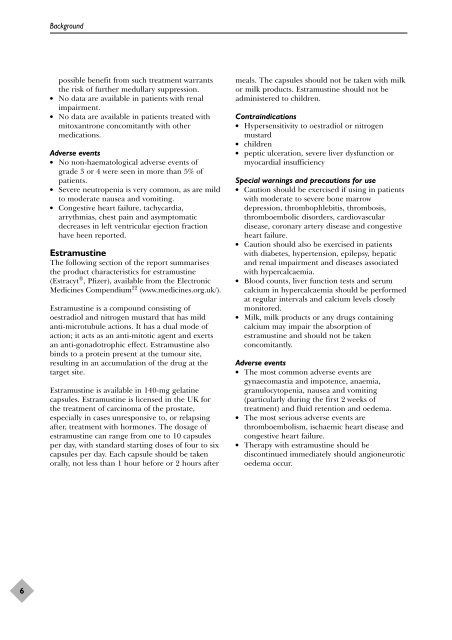 Docetaxel with prednisone or prednisolone for the treatment of ...