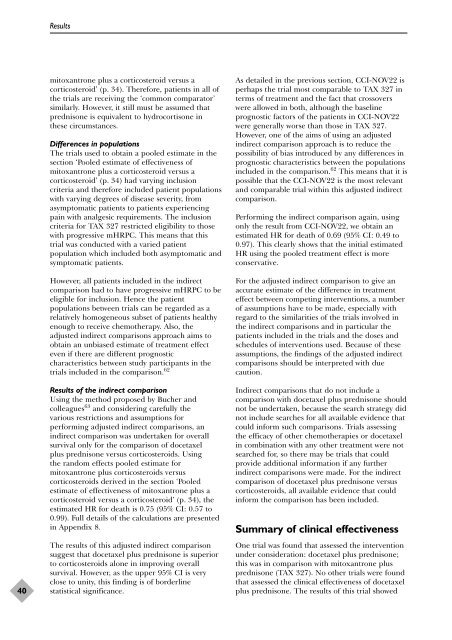 Docetaxel with prednisone or prednisolone for the treatment of ...