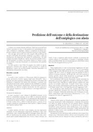 Predizione dell'outcome e della destinazione dopo lo stroke ... - MediK