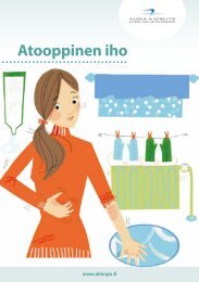 Atooppinen iho, pdf - Allergia- ja astmaliitto