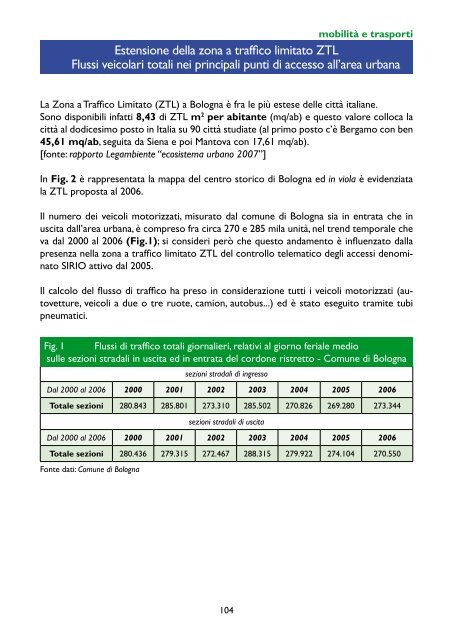 l´ecosistema urbano a Bologna - Arpa