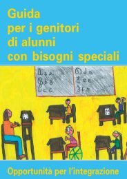 Guida per i genitori di alunni con bisogni speciali - Archivio Pubblica ...