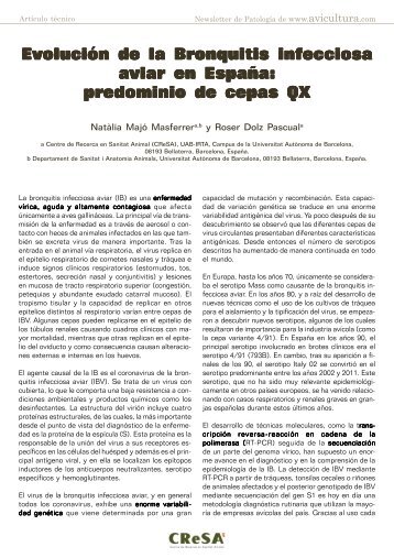 Evolucion-Bronquitis-infecciosa-aviar-en-España-predominio-de ...