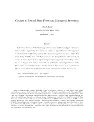 Changes in Mutual Fund Flows and Managerial Incentives