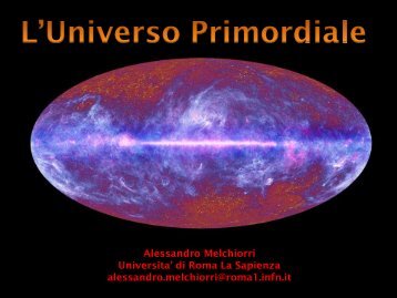 Prof. MELCHIORRI