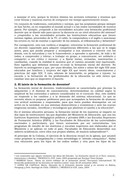 Construyendo una Política de Formación Magisterial (1997-2006)