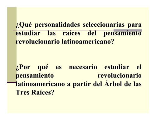 pensamiento politico bolivariano- revolucionario - LuisCastellanos