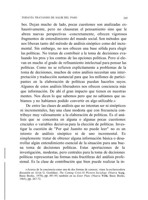 "La Hechura de las Políticas". - Instituto Nacional de Administración ...