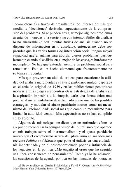 "La Hechura de las Políticas". - Instituto Nacional de Administración ...